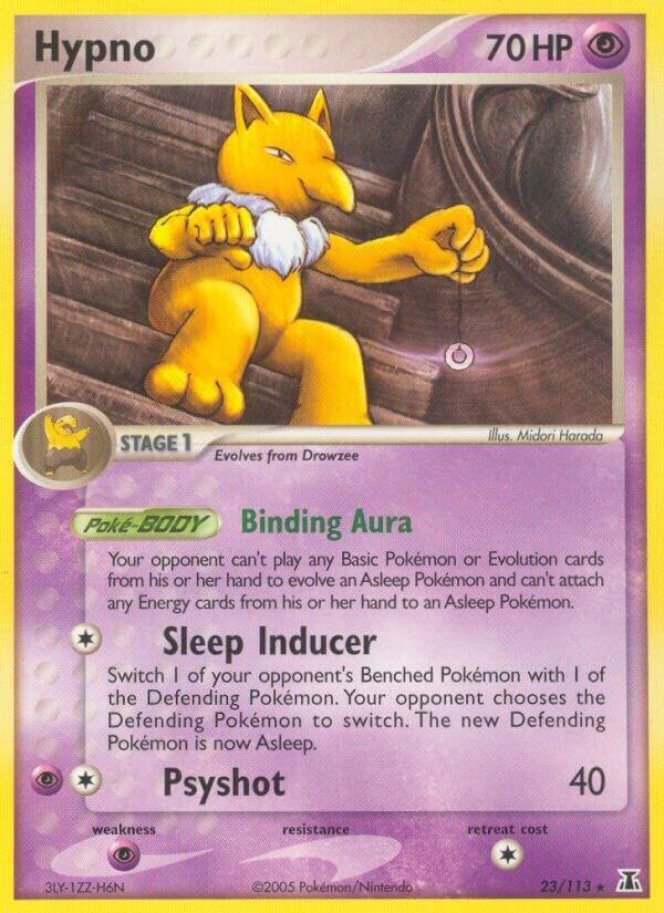 Hypno 23/113 card from Delta Species