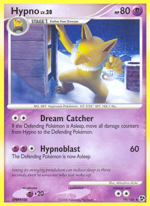 Hypno 19/106 card from Great Encounters