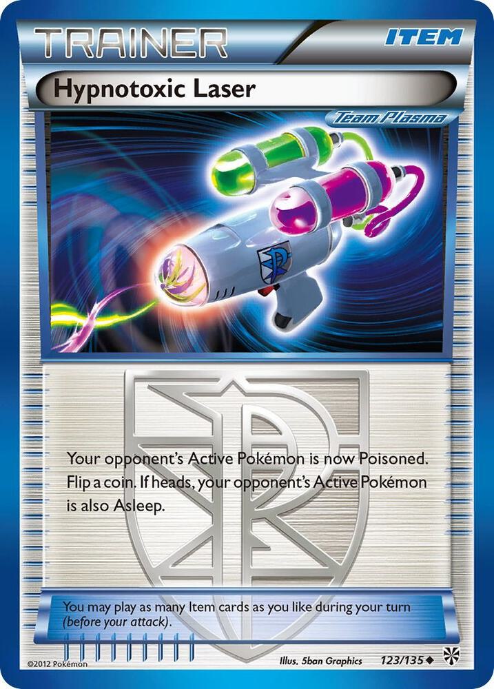 Hypnotoxic Laser (Team Plasma) 123/135 card from Plasma Storm