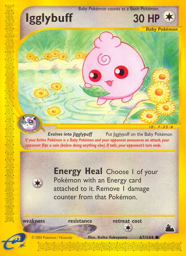 Igglybuff 067/144 card from Skyridge