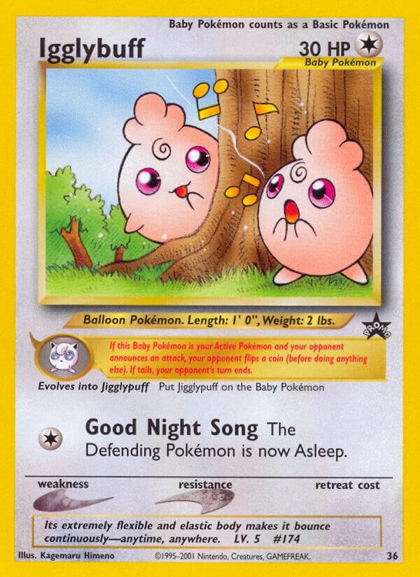 Igglybuff 36/53 card from WoTC Promo