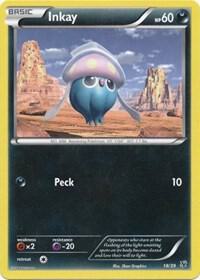 Inkay 18/39 card from Kalos Starter Set