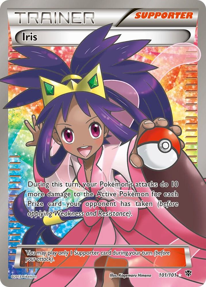 Iris (101 Full Art) 101/101 card from Plasma Blast
