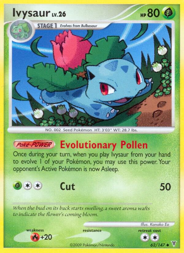 Ivysaur 62 card from Supreme Victors