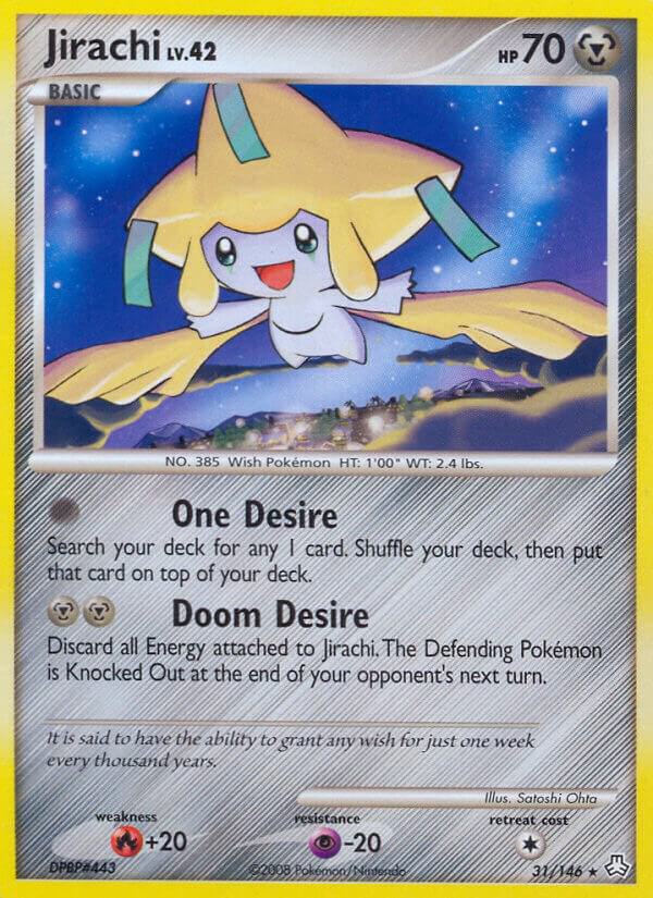 Jirachi 31/146 card from Legends Awakened