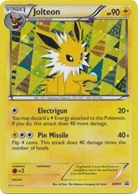 Jolteon BW91 card from Black and White Promos