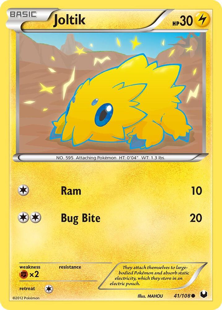 Joltik (41) 41/108 card from Dark Explorers