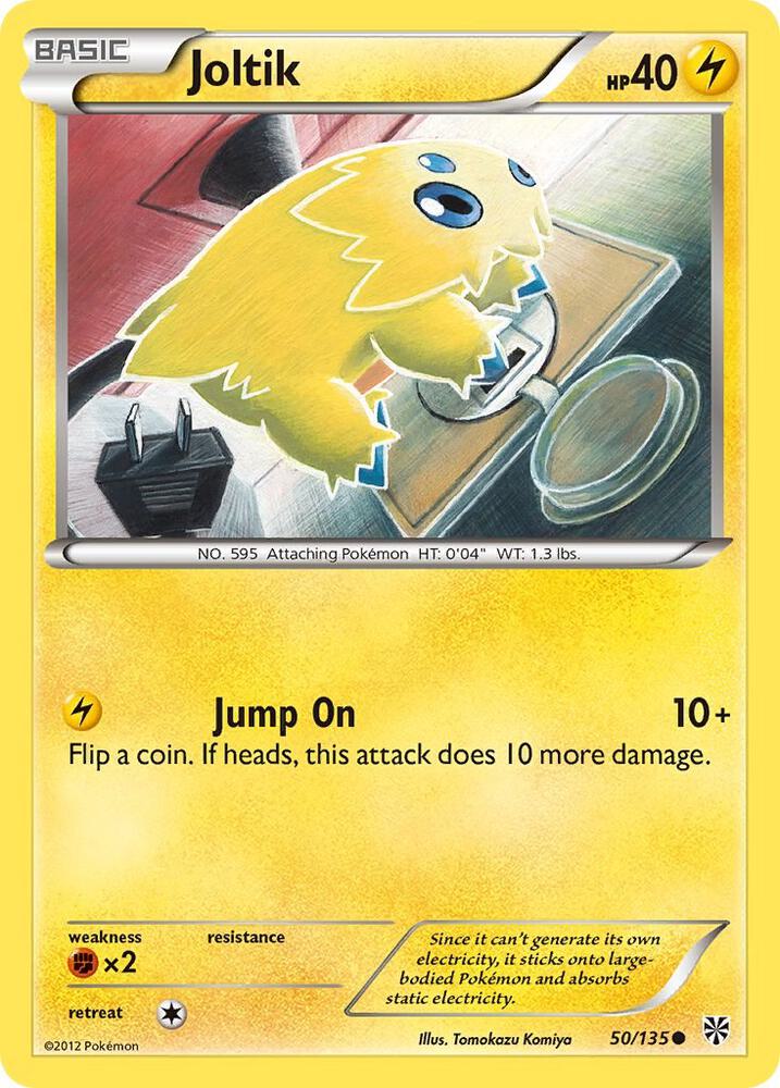 Joltik 50/135 card from Plasma Storm