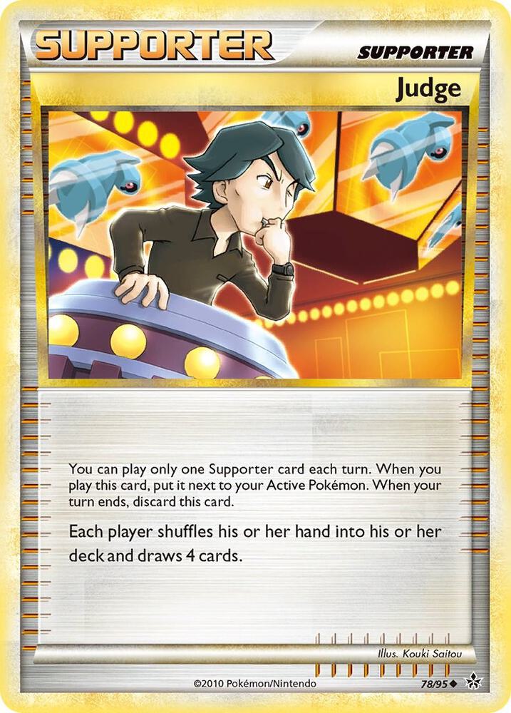 Judge 78/95 card from Unleashed