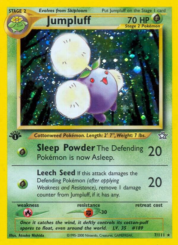 Jumpluff 007/111 card from Neo Genesis
