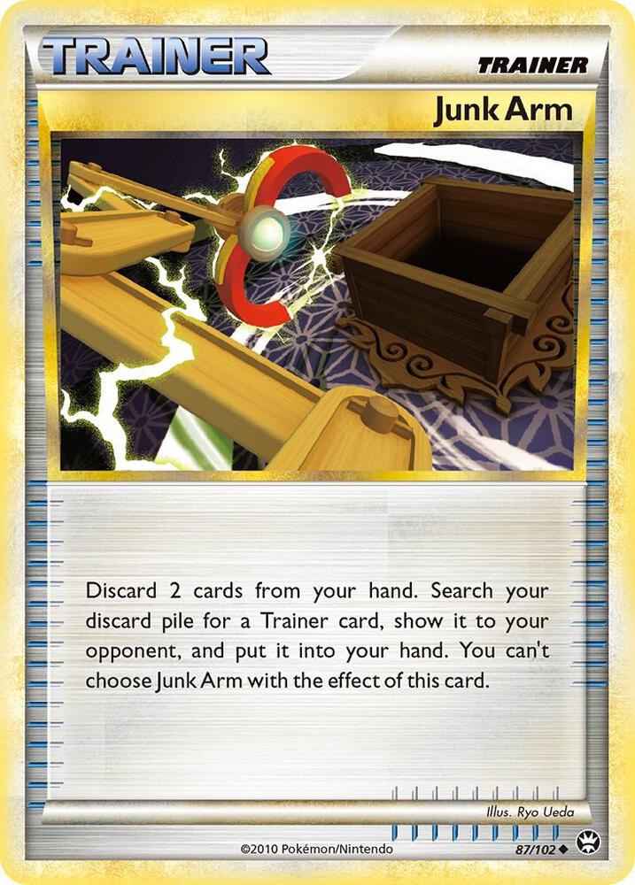 Junk Arm 87/102 card from Triumphant