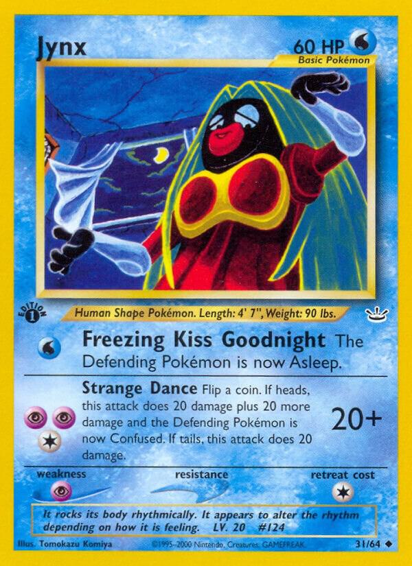 Jynx 31/64 card from Neo Revelation