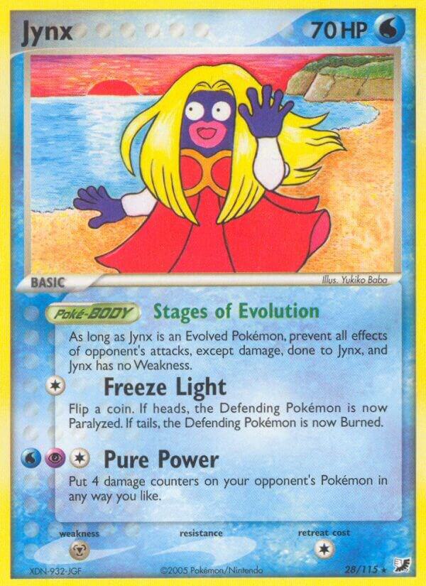 Jynx 28/115 card from Unseen Forces