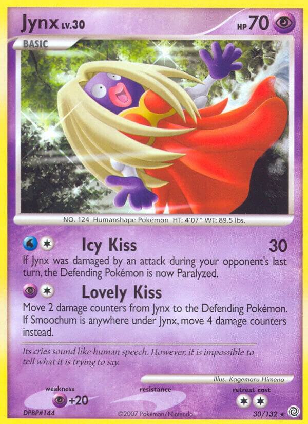 Jynx 30/132 card from Secret Wonders