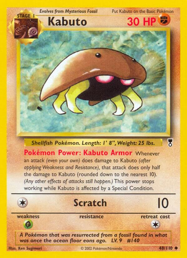 Kabuto 048/110 card from Legendary Collection