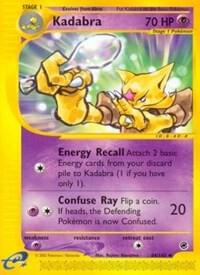 Kadabra 084/165 card from Expedition