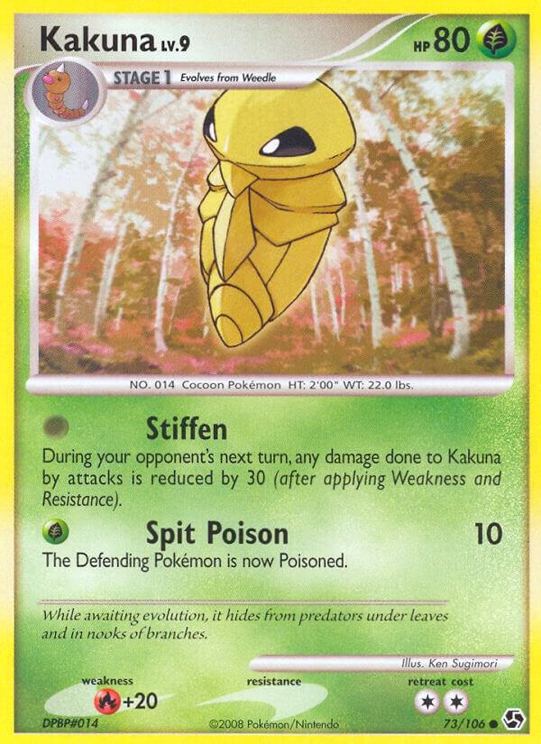 Kakuna 73/106 card from Great Encounters