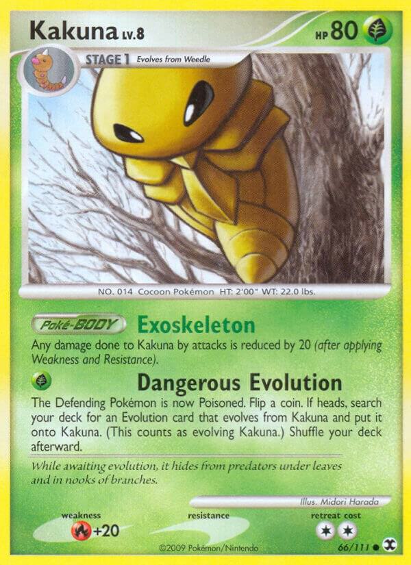 Kakuna 66/111 card from Rising Rivals