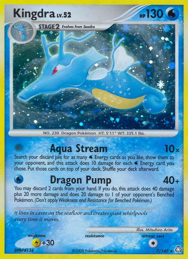 Kingdra 7/146 card from Legends Awakened