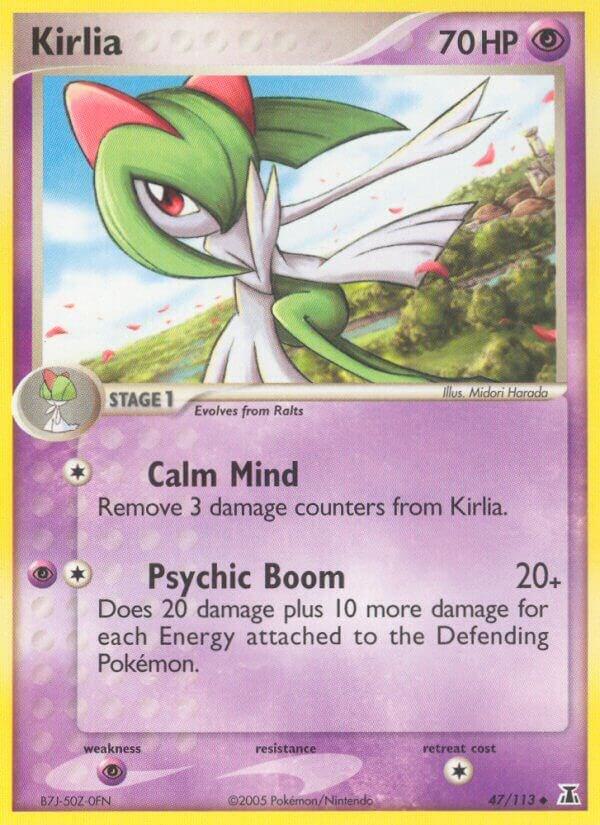 Kirlia 47/113 card from Delta Species