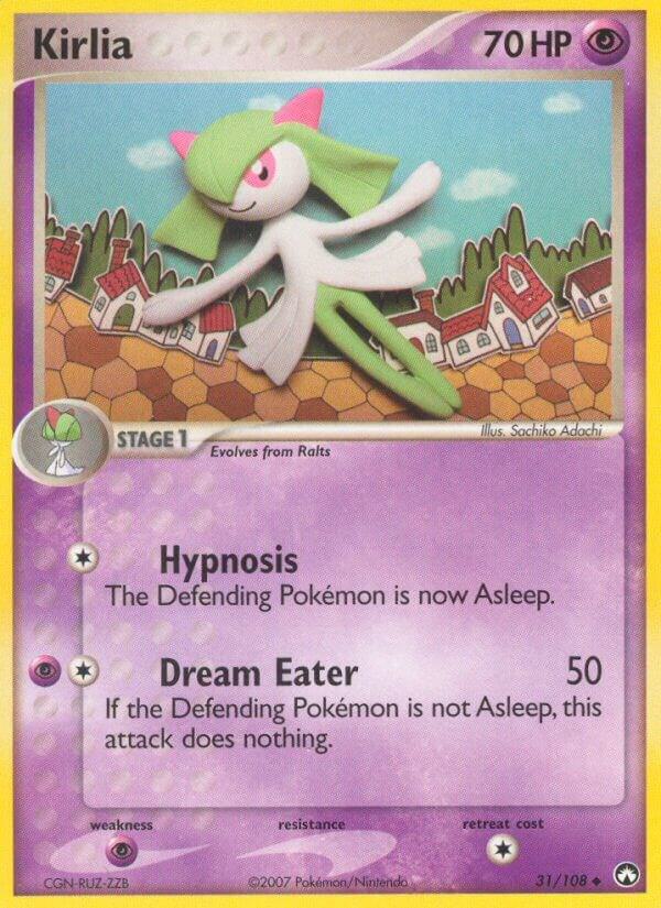 Kirlia 31/108 card from Power Keepers