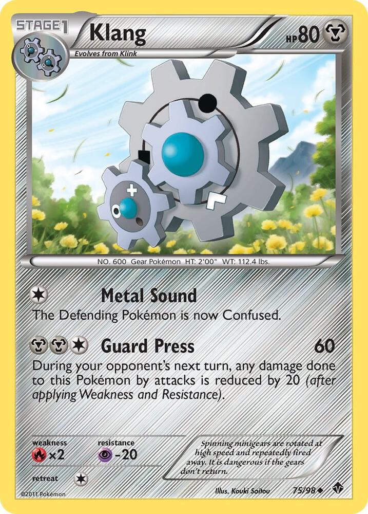 Klang 75/98 card from Emerging Powers