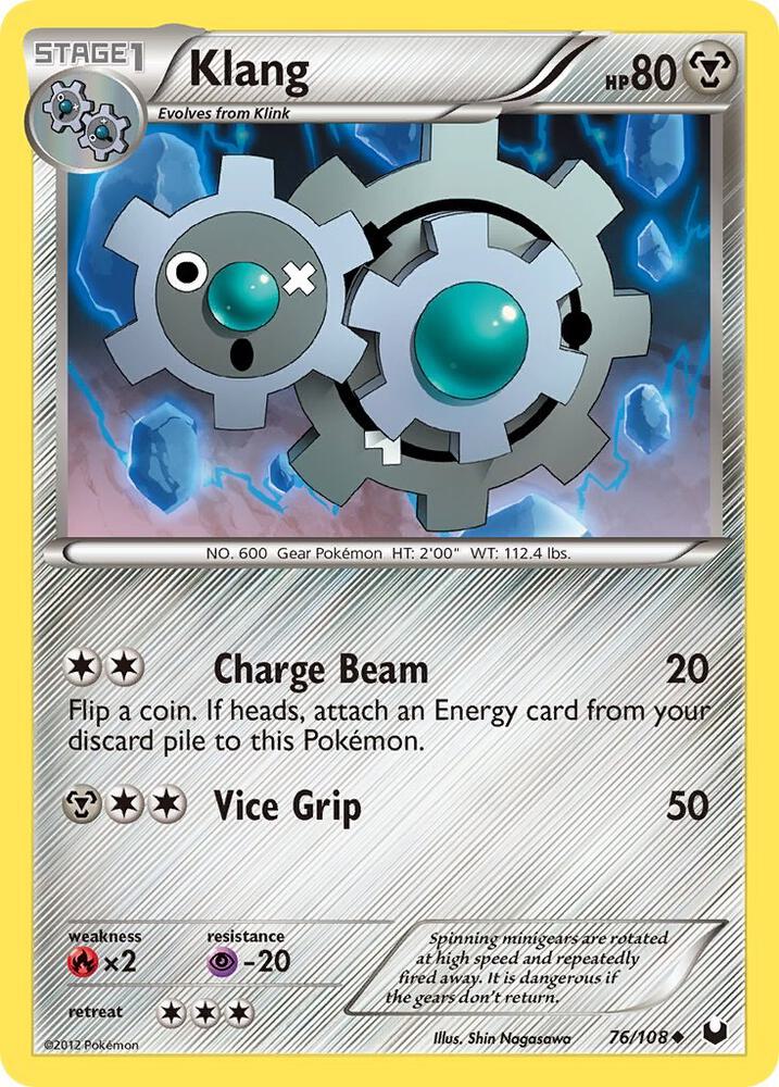 Klang 76/108 card from Dark Explorers