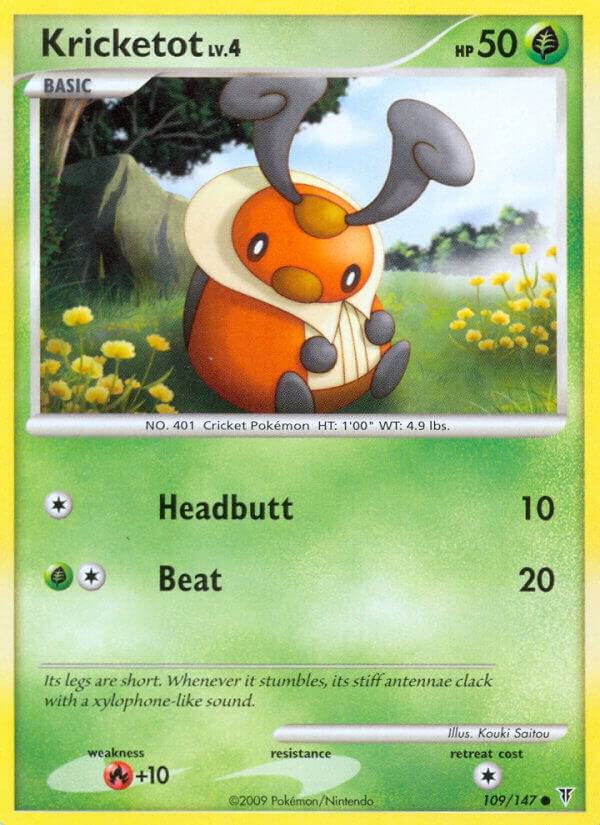Kricketot 109 card from Supreme Victors