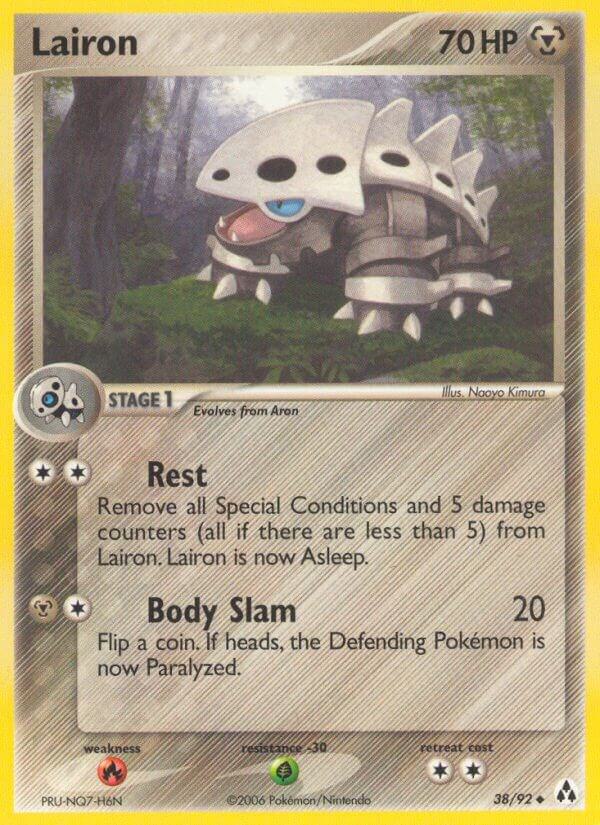 Lairon 38/92 card from Legend Maker