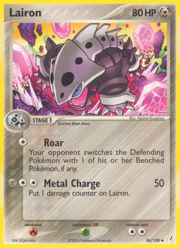 Lairon 36/100 card from Crystal Guardians