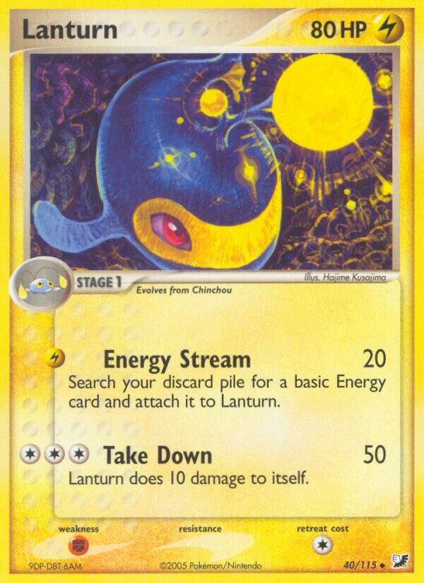 Lanturn 40/115 card from Unseen Forces