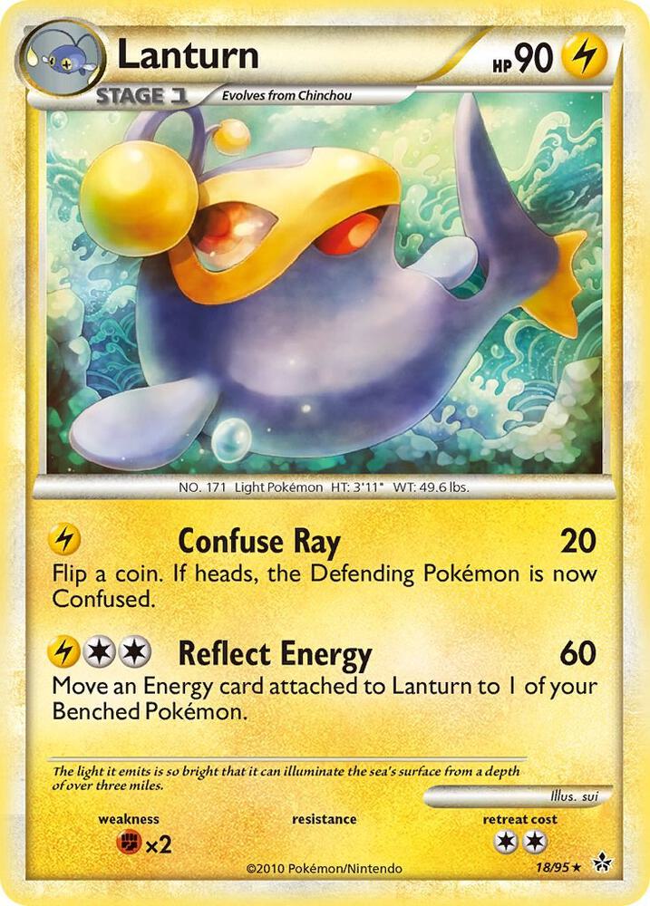 Lanturn 18/95 card from Unleashed
