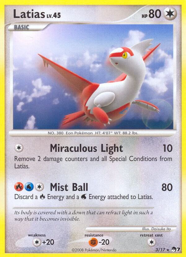 Latias 003/017 card from POP Series 7