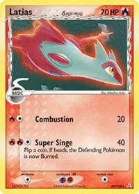 Latias (Delta Species) 21/110 card from Holon Phantoms
