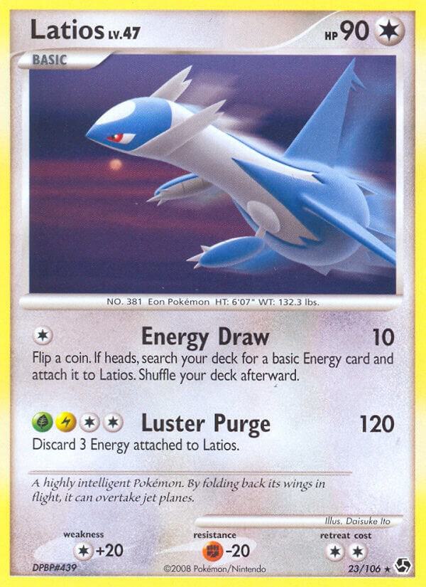 Latios 23/106 card from Great Encounters