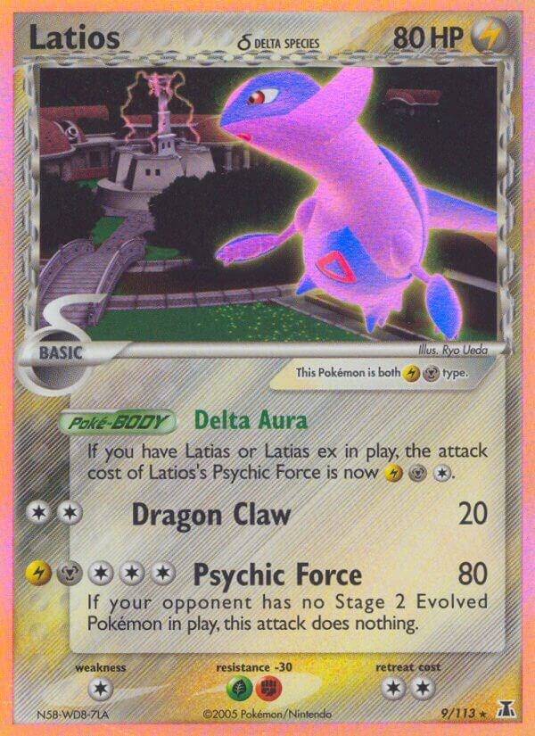 Latios (Delta Species) 9/113 card from Delta Species