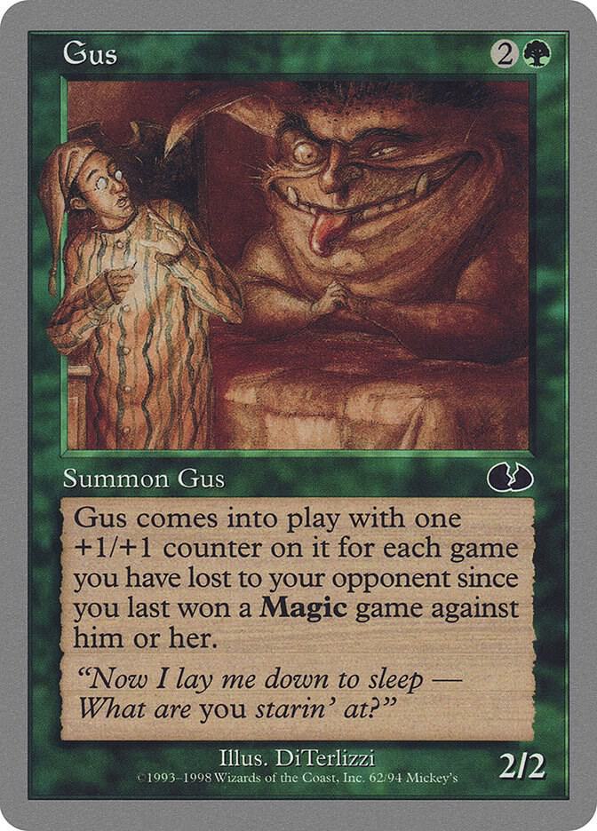 Gus 62 card from Unglued