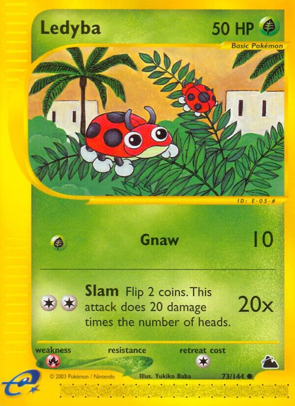 Ledyba (73) 073/144 card from Skyridge