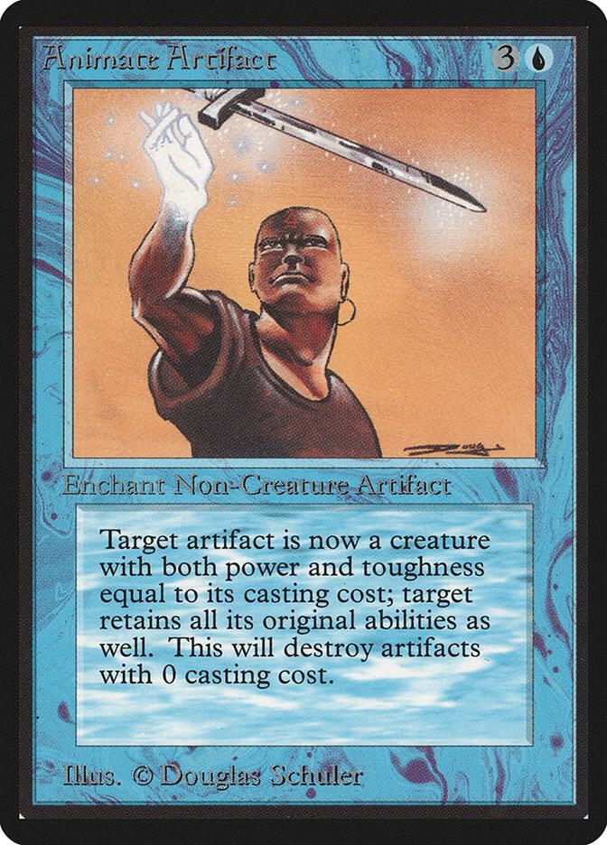 Animate Artifact card from Beta Edition