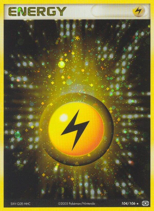 Lightning Energy 104/106 card from Emerald