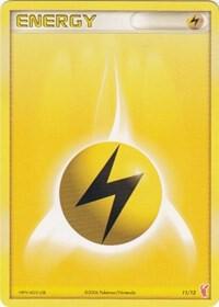 Lightning Energy (Plusle) 11/12 card from EX Trainer Kit 2: Plusle & Minun