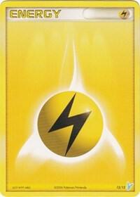Lightning Energy (Minun) 12/12 card from EX Trainer Kit 2: Plusle & Minun