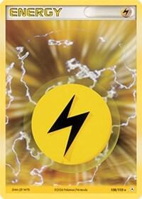 Lightning Energy 108/110 card from Holon Phantoms