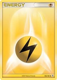 Lightning Energy 126/130 card from Diamond and Pearl