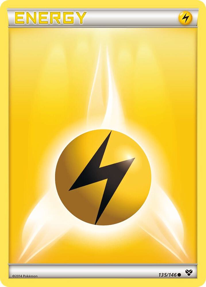 Lightning Energy 135/146 card from XY Base Set
