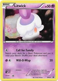 Litwick BW27 card from Black and White Promos