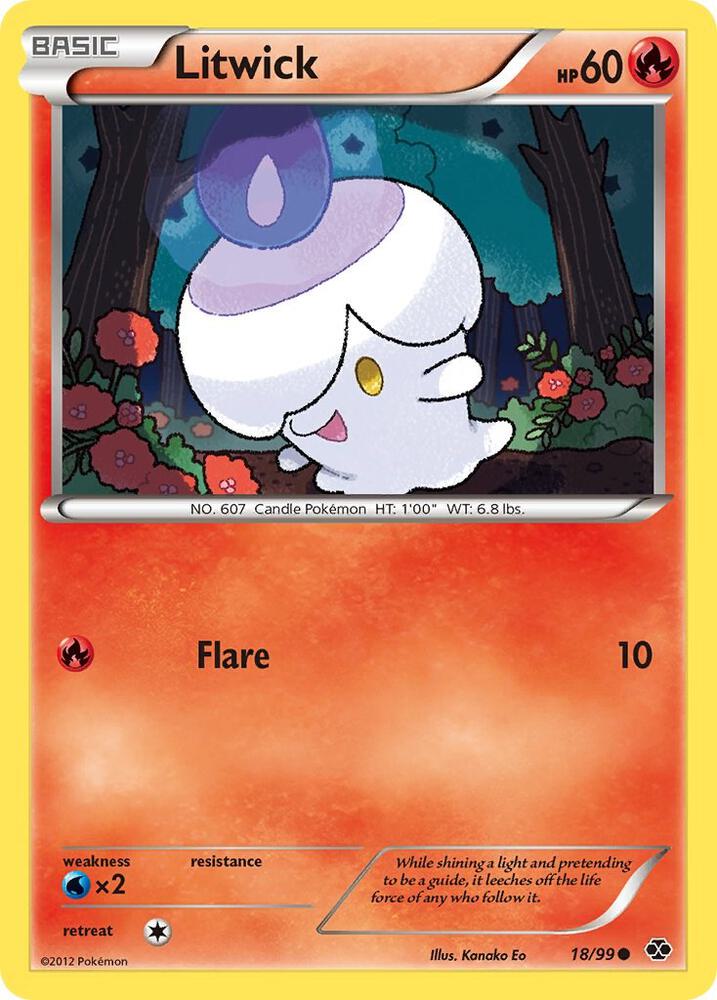 Litwick 18/99 card from Next Destinies