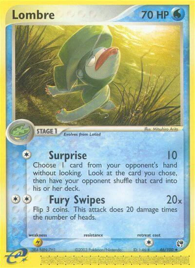 Lombre 46/100 card from Sandstorm