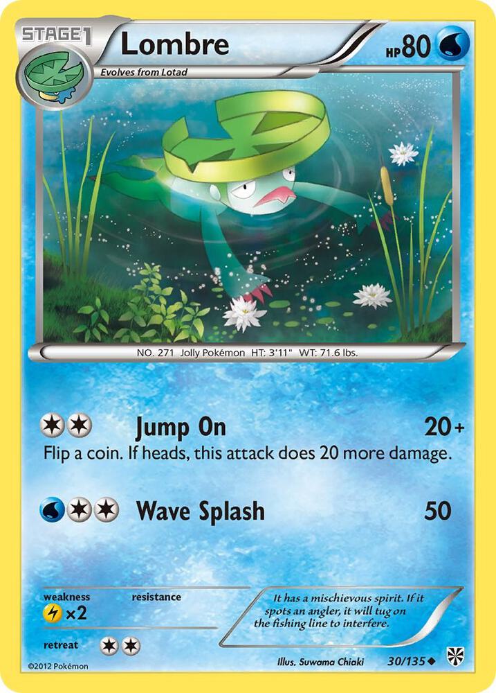 Lombre 30/135 card from Plasma Storm