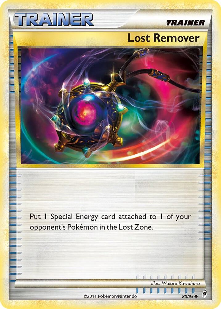 Lost Remover 80/95 card from Call of Legends